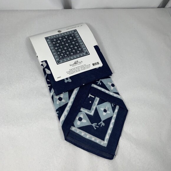 "Wear for friendship" Cotton bandana handkerchief kerchief Molly Hatch 21x21" - Picture 3 of 4